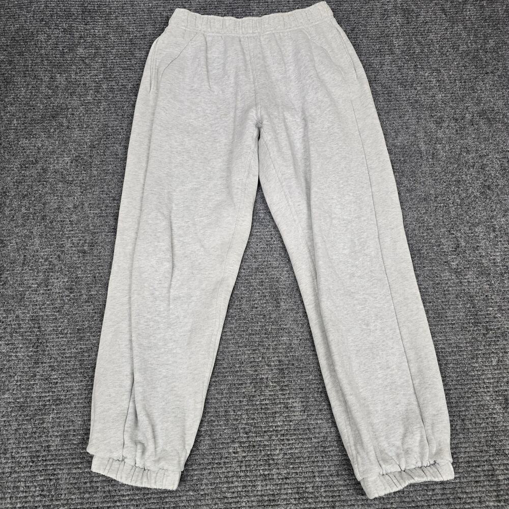 Lululemon Scuba Mid Rise Oversized Joggers Womens S Heathered Gray Sweatpants